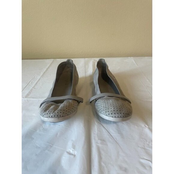 Cole Haan Women's Paloma Gilmore Gray Mary Jane Ballet Flat Shoe Sz. 7.5 - Picture 2 of 16